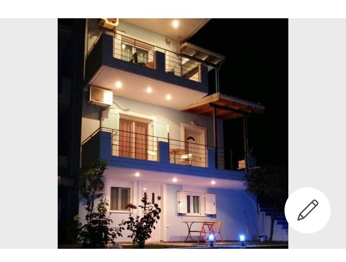 Casa Blu Apartman Nikiána Kültér fotó
