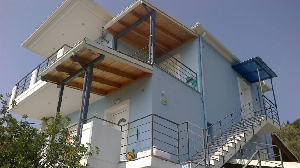 Casa Blu Apartman Nikiána Kültér fotó