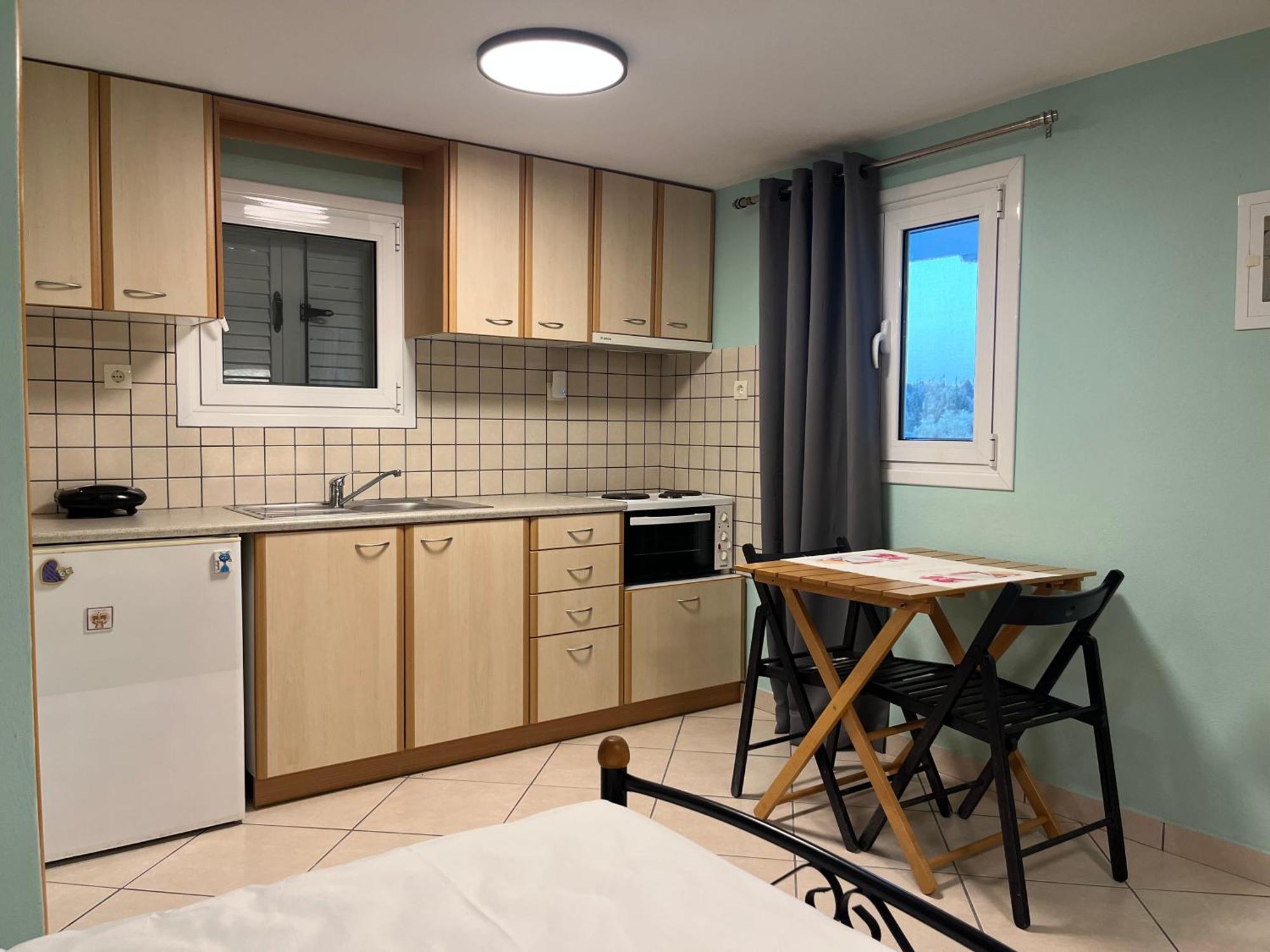 Casa Blu Apartman Nikiána Kültér fotó